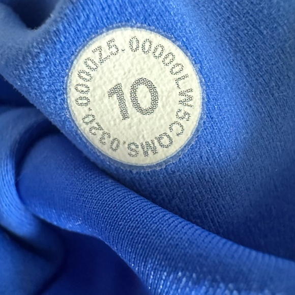 LULULEMON INVIGORATE HIGH-RISH TIGHT - SIZE 10 - CERULEAN BLUE 25" - Picture 5 of 5